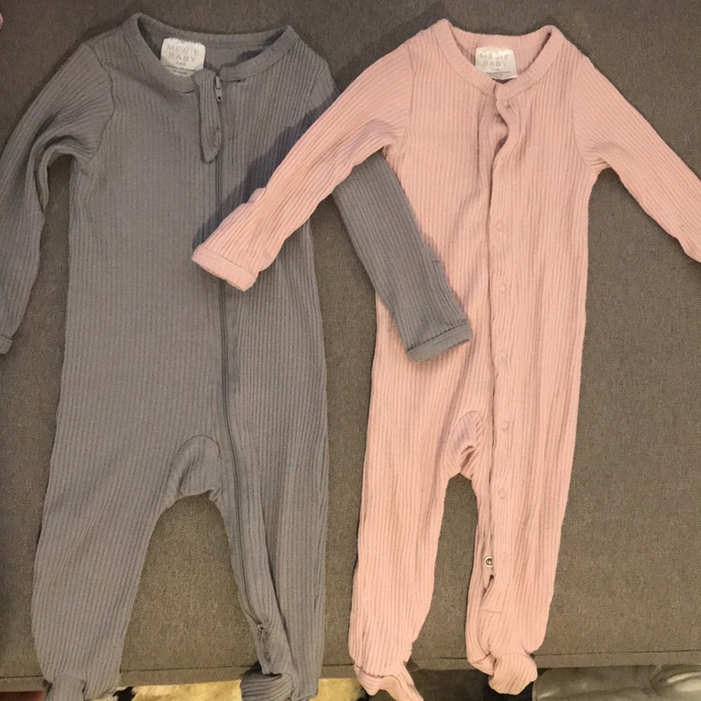 Mebie Baby onesie set of 2